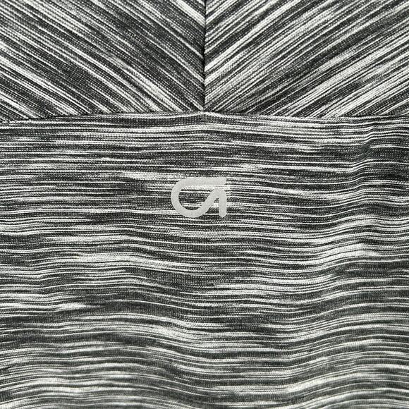 Gap Women's Gray & White Full Zip Active Wear Jacket 2 Zip Pockets Size Small - Picture 9 of 13